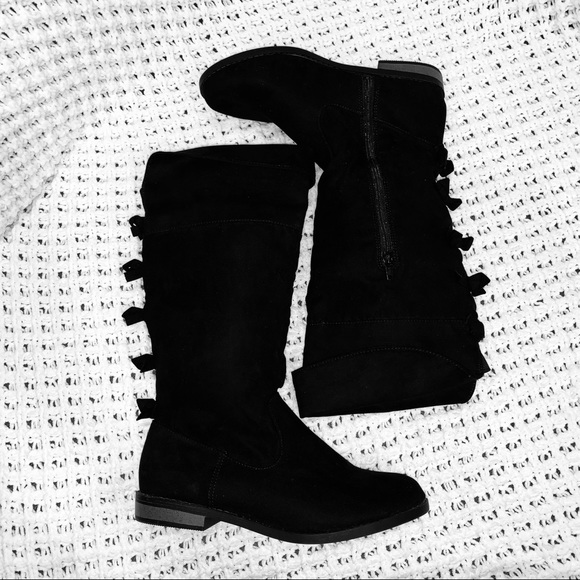 New | Cat & Jack | Boots | Black | 6 - Picture 4 of 8